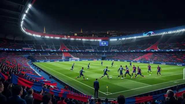 PSG and Barcelona Collide in Early Champions League Statement Match